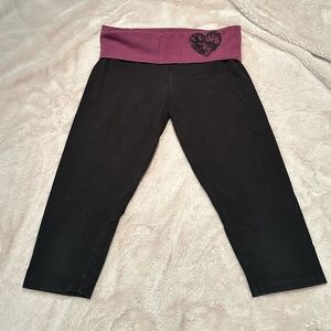 Victoria’s Secret fold over cropped leggings